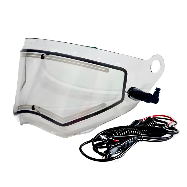 Визор с электрообогревом для шлема JK802 AiM Clear
