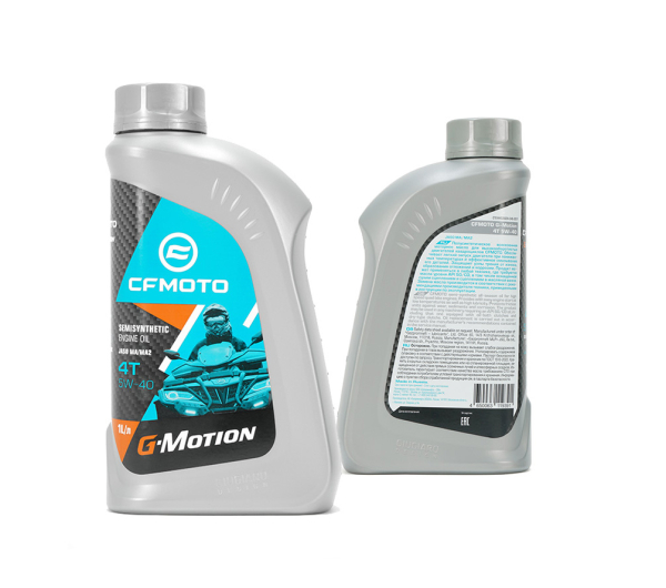 Моторное масло 5W40 4T 1L полусинтетическое, CFMOTO G-Motion / для квадроциклов