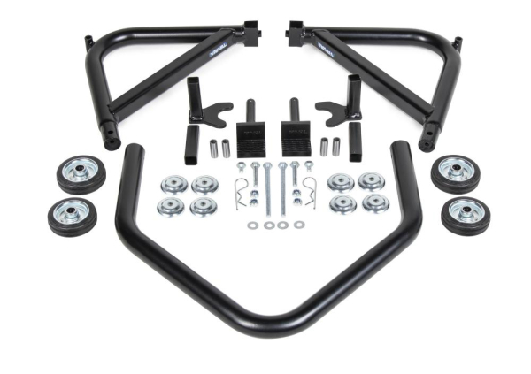 Мотоподкат задний разборный универсальный + комплект крепежа