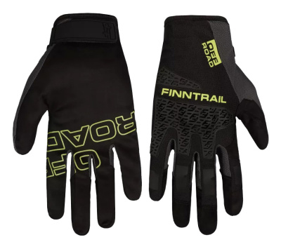 Перчатки Finntrail Enduro 2732 GraphiteYellow (M)