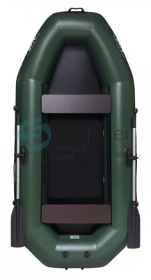 Агул-255 гребная 2-местная зеленый VIN 62279