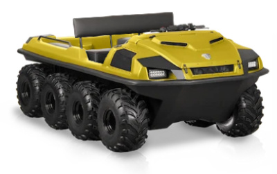 Вездеход на шинах низкого давления Armor  желтый база