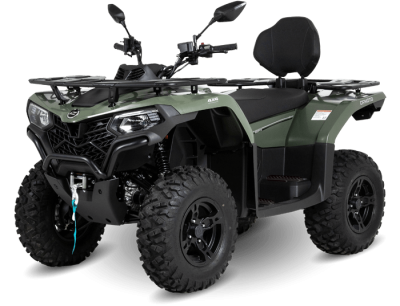 Снегоболотоход CFMOTO CFORCE 400L EFI EPS Зеленый vin: LCELDSZM0S6005654