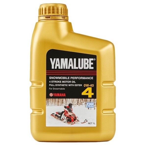 Масло моторное Yamalube 0w40 синтетическое (1л) / для снегоходов