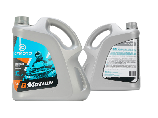 Моторное масло 10W40 4T 4L полусинтетическое, CFMOTO G-Motion / для квадроциклов