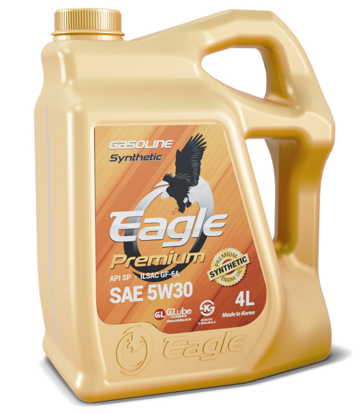 Масло моторное бензиновое EAGLE PREMIUM Gasoline 100% Synthetic 5W30 API SN 4 л. / для автомобилей