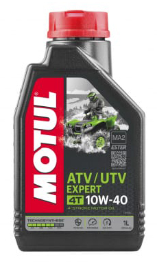 Масло моторное 4Т для квадроциклов и мотовездеходов, Motul ATV/UTV Expert 10W40 1 л.