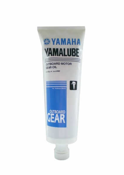 Масло трансмиссионное для редуктора подвесного лодочного мотора Yamalube Yamaha Gear Oil SAE 90 GL-4 (750 мл)