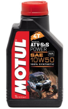 Моторное масло 4T для квадроциклов и мотовездеходов, Motul ATV-SXS Power 10W-50 1л
