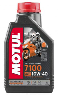 Моторное масло 4T для мотоцикла, Motul 7100 10W40 1л