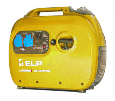 Генератор ELP 2 кВт с кнопкой Желтый VIN LH200i-G3H0550X