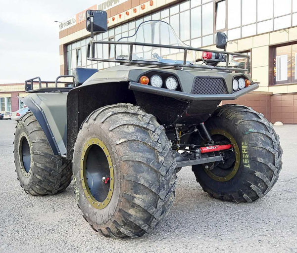 Вездеход ЗЭТ КОМАНДИР - базовой комплектации + доп.оборудование