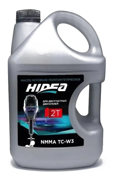 Масло для лодочного мотора 2Т полусинтетическое HIDEA 2T NMMA TC-W3 3л