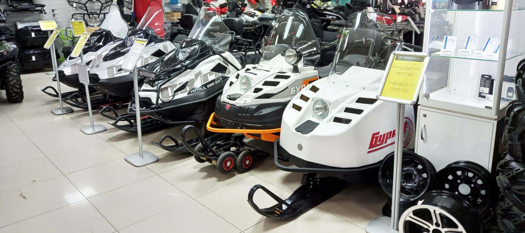 Снегоходы Русская механика