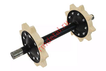 Вал направляющий со звездочками 110200750