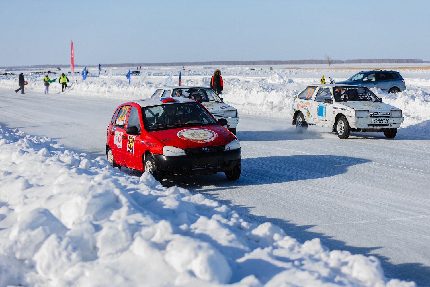 Новый CFMOTO CFORCE 1000 MV был представлен на Кубке России по трековым ледовым гонкам в Омске!
