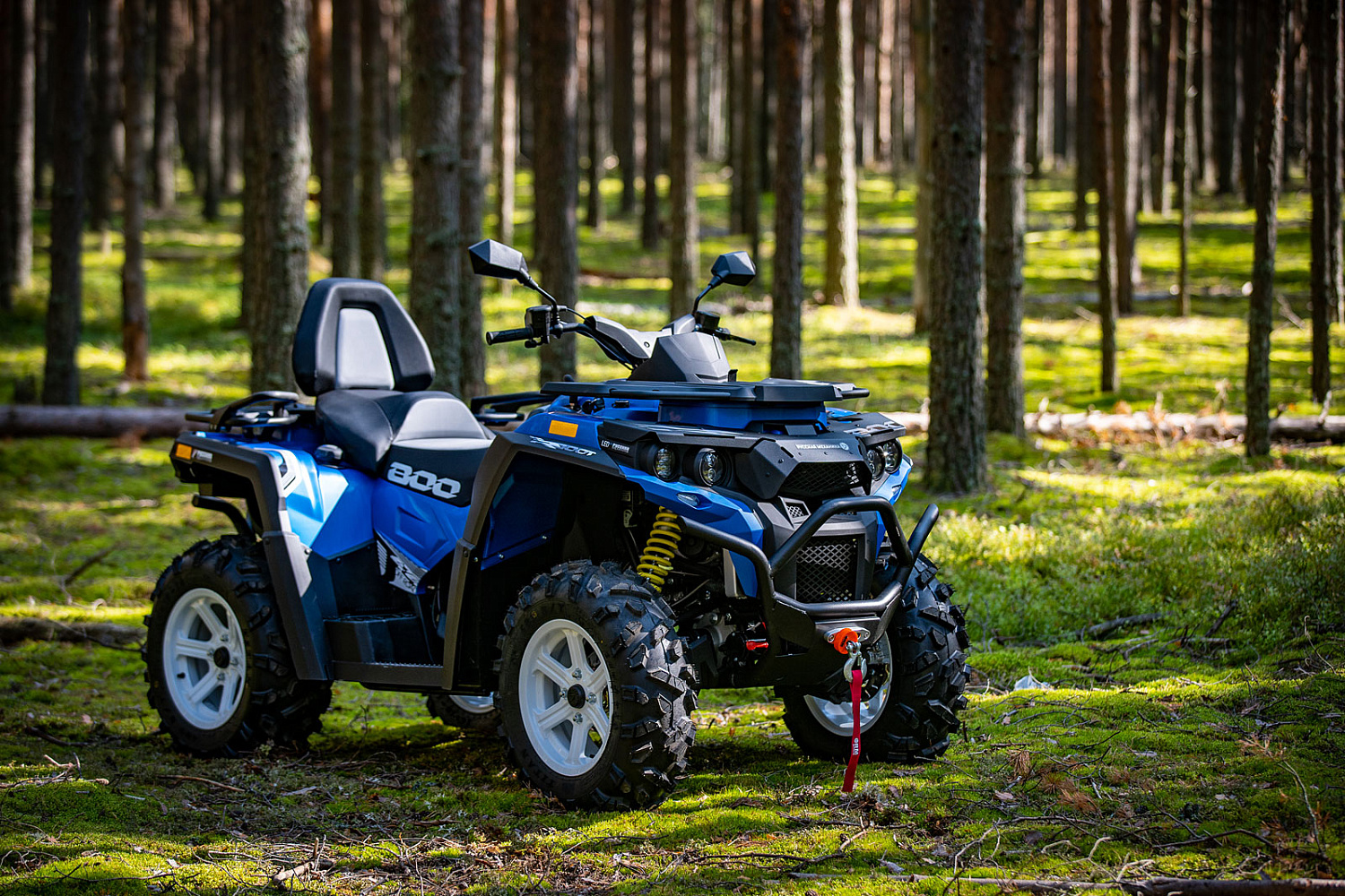 Тест-драйв квадроцикла РМ 800Т