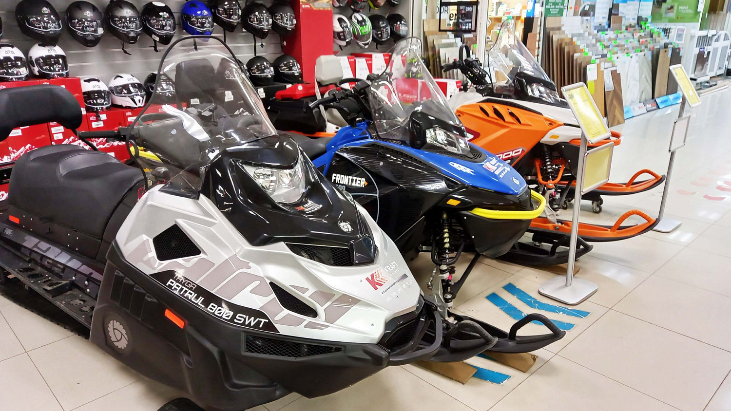 Снегоходы "Русская механика"