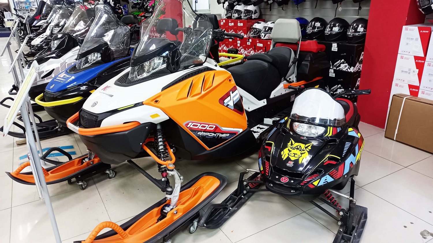 Снегоходы "Русская механика"