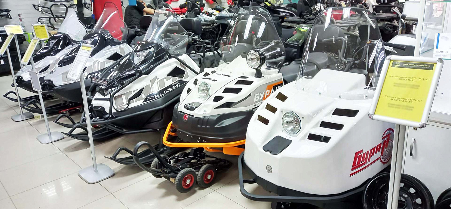 Снегоходы "Русская механика"