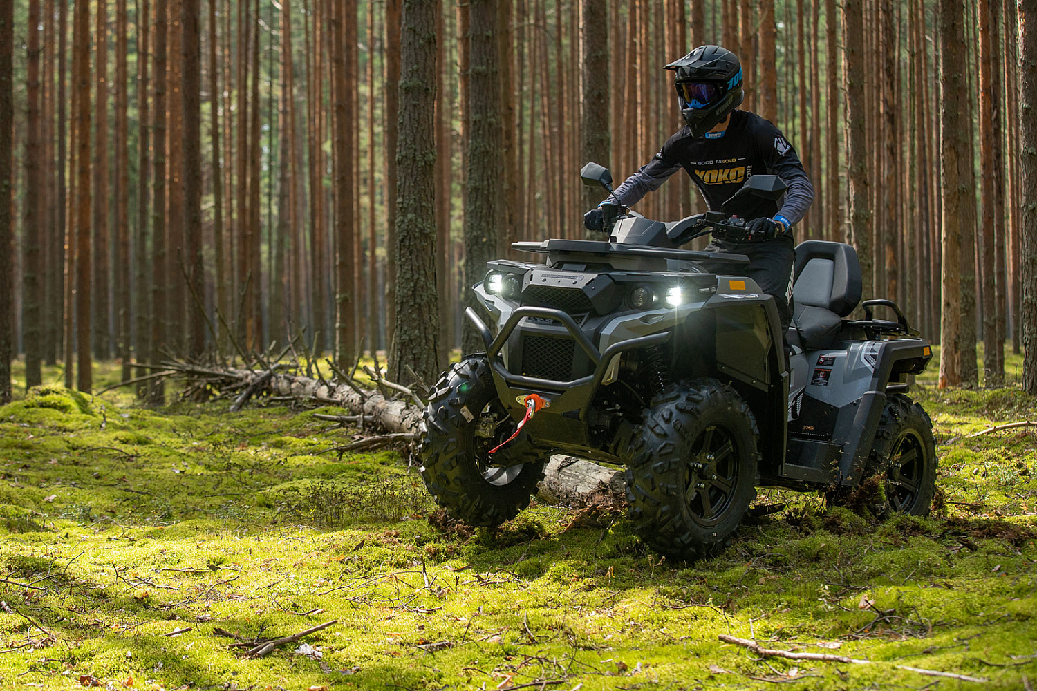 Тест-драйв квадроцикла РМ 800Т