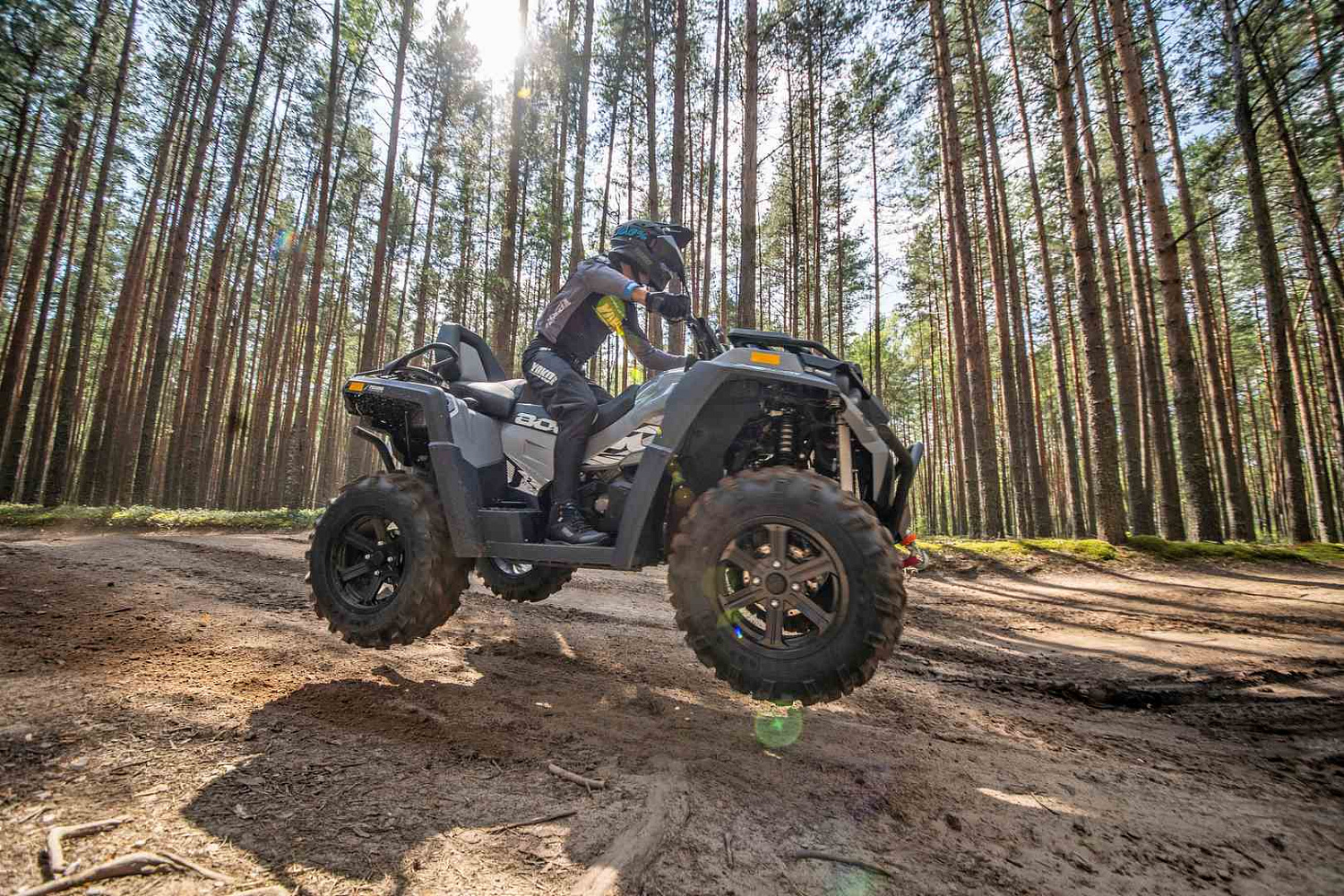 Тест-драйв квадроцикла РМ 800Т