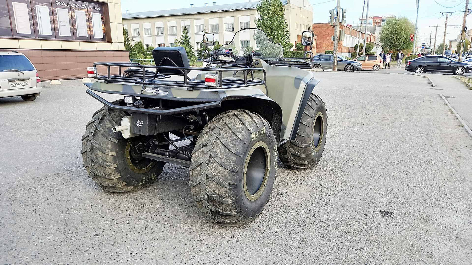 Вездеход ЗЭТ КОМАНДИР - базовой комплектации + доп.оборудование