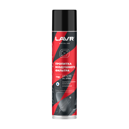 Пропитка для воздушных фильтров мотоцикла LAVR MOTOLINE, 400 мл / Ln7708