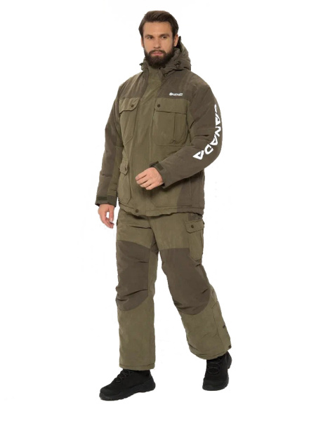 Костюм зимний Канада цвет Хаки ткань Finlandia