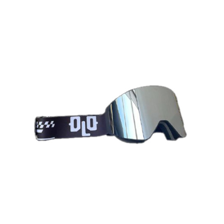 Очки снегоходные с двойной линзой OLO Grey siliver mirror coating