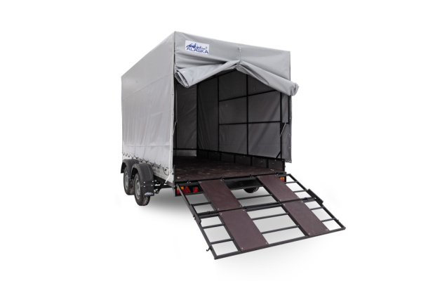 Прицеп для перевозки техники ALASKA ШТОРМ LONG 4650Х2050