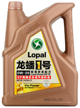 Масло моторное LOPAL 1 Smart ESF FE SP 0W20 4 л.